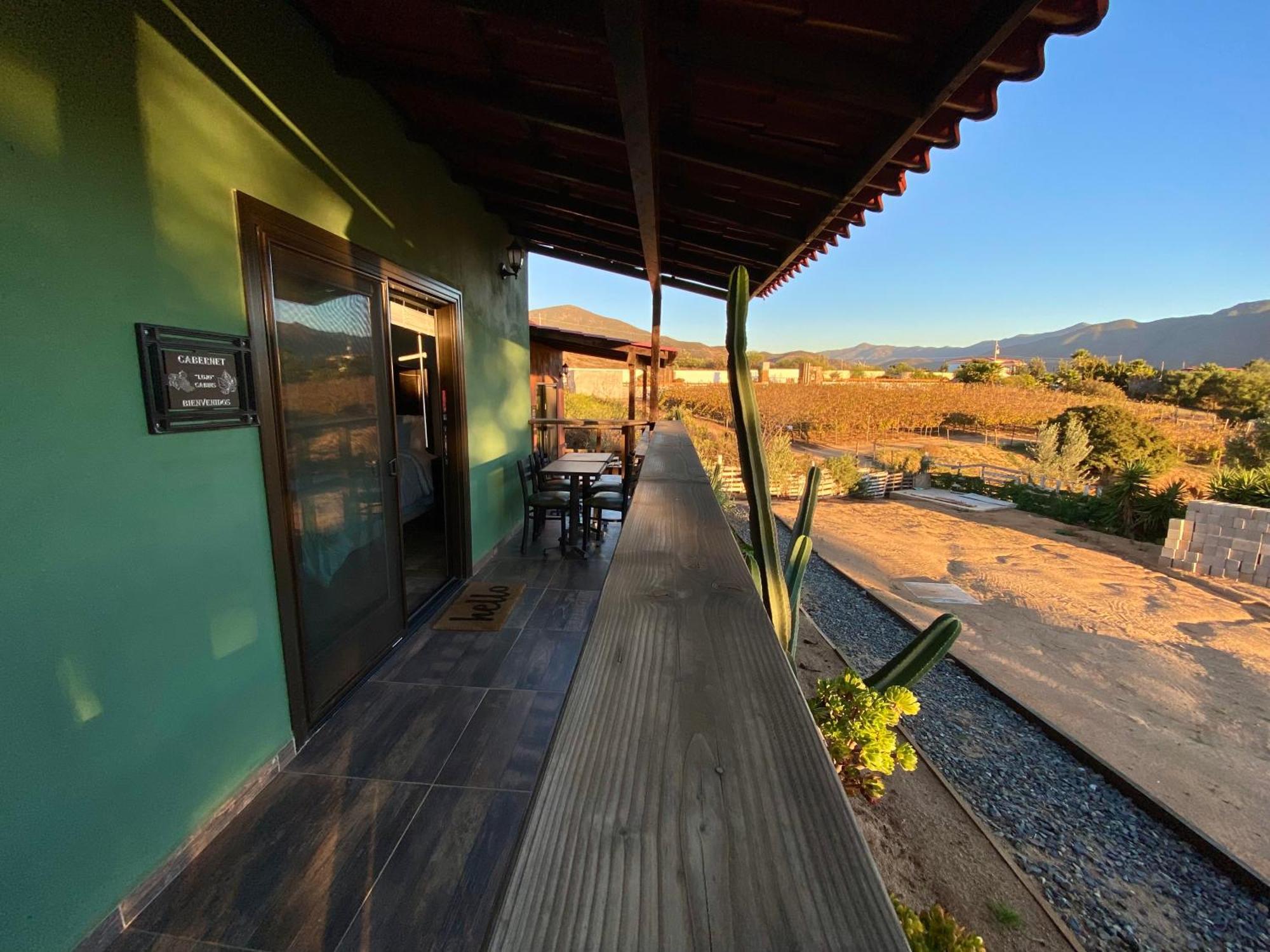 Finca De Lulu Y Jose Ruta Del Vino バジェ・デ・グアダルーペ エクステリア 写真