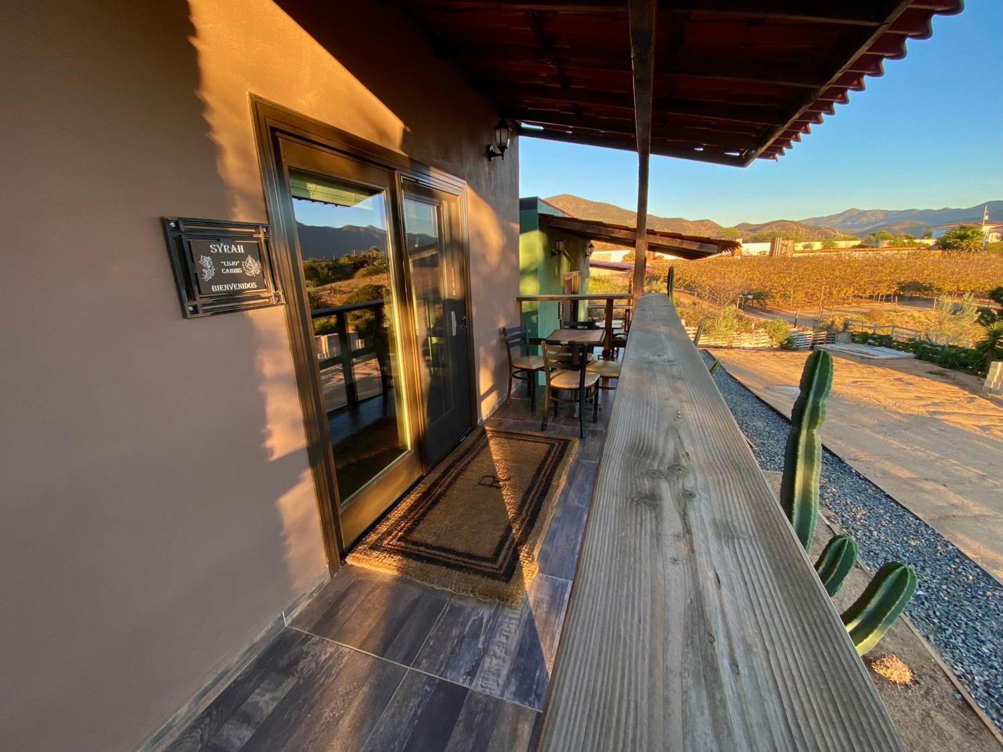 Finca De Lulu Y Jose Ruta Del Vino バジェ・デ・グアダルーペ エクステリア 写真